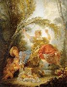 Jean-Honore Fragonard The See-Saw oil painting